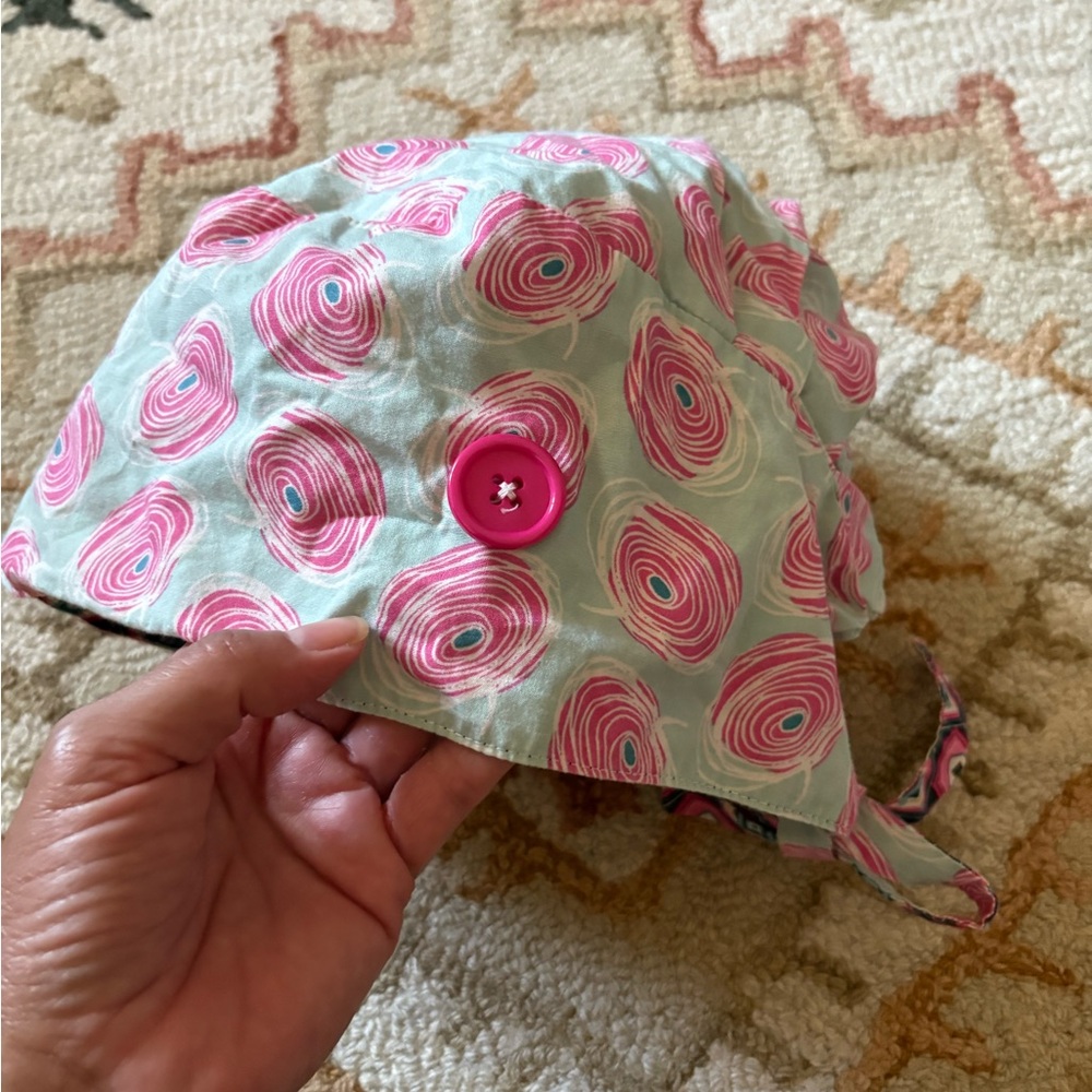Scrub cap reversible OS - Picture 2 of 6